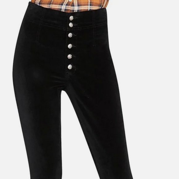 VERONICA BEARD - 29 Debbie Women's Velvet High Rise Skinny Jeans - Picture 1 of 6